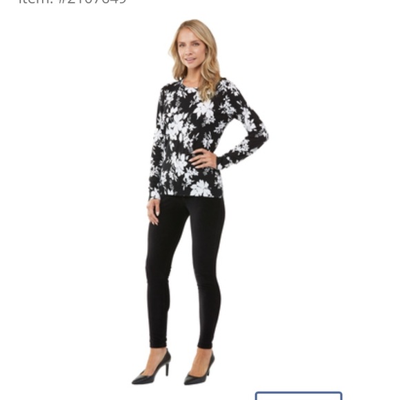 Michael Kors Black White Sweater - Picture 4 of 5